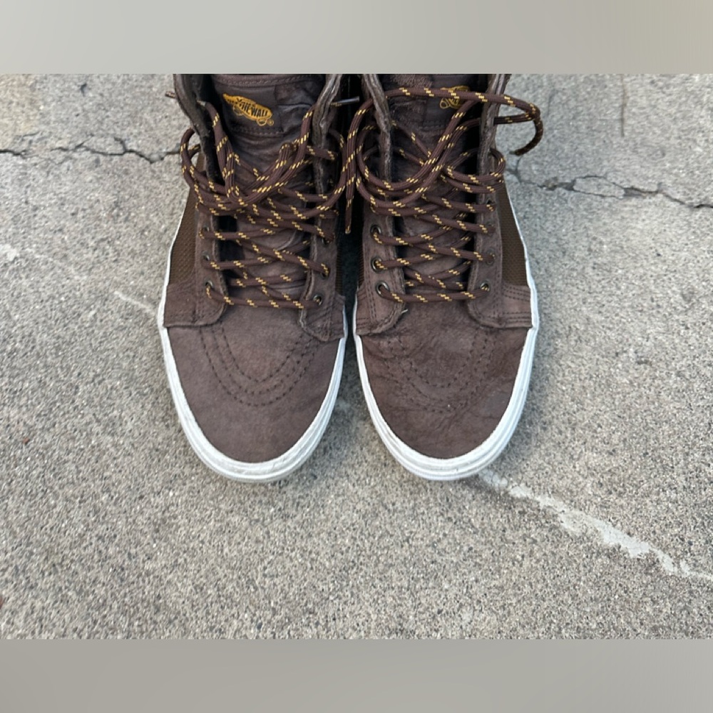 Vans high top scotch guard